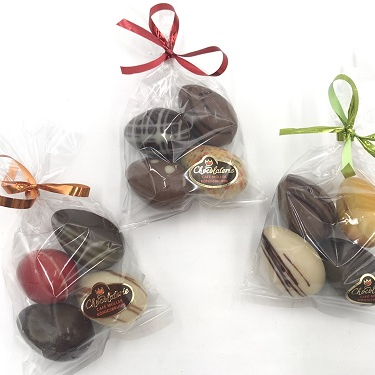 Pralineneier gefüllt 4 Stück